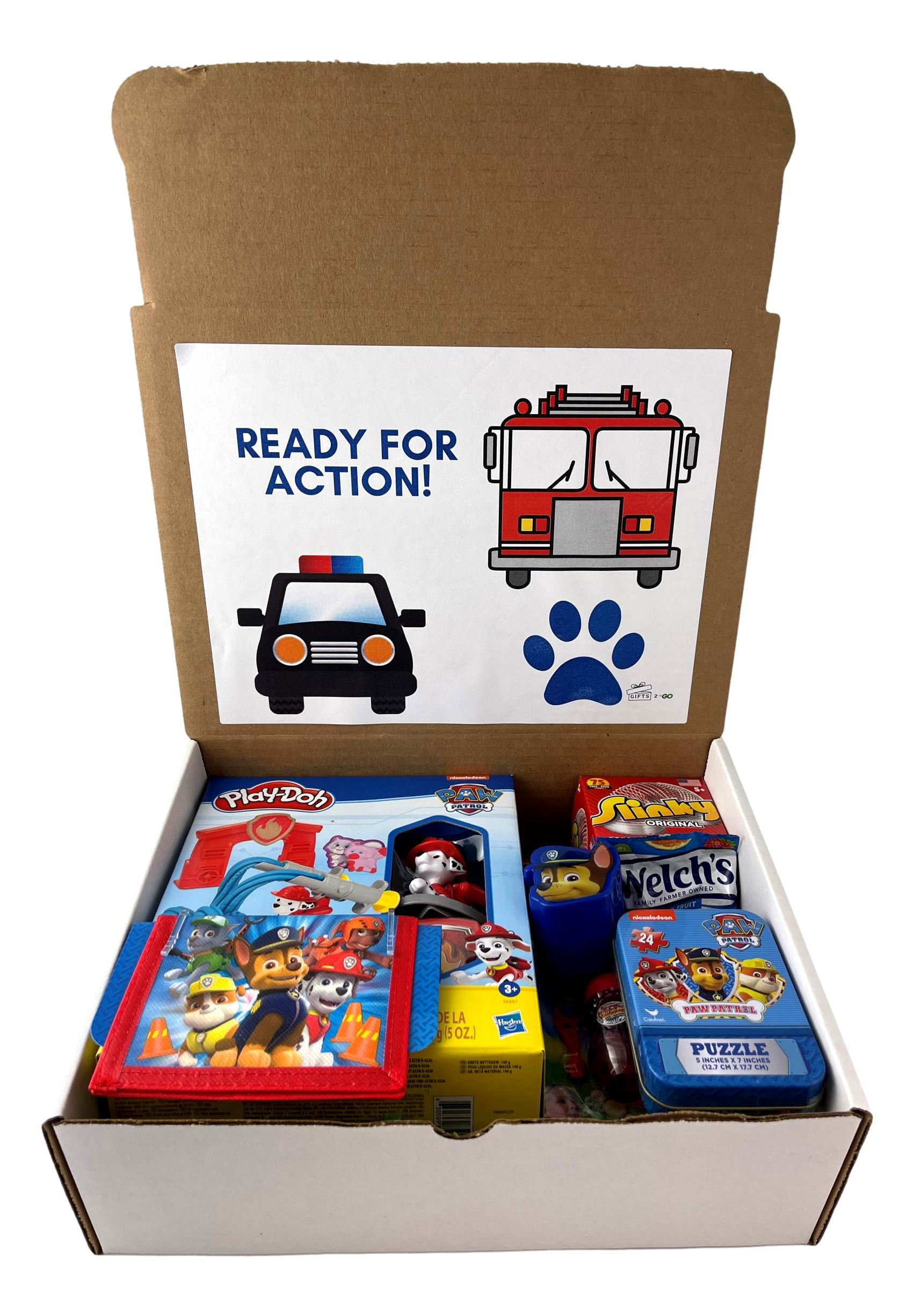 Patrol Play Box Gift Basket for Kids and Children ages 4-8 Filled with Toys and Fun! Walmart.com