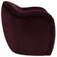 thumbnail image 5 of Accent Chair, Purple, Velvet, Living Room Lounge Cafe Lobby Hospitality Restaurant, Modern Contemporary, HB37547, 5 of 9
