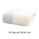 thumbnail image 3 of Hotel Bath Towel Quick Drying Soft Thick Absorbent Bath Sheet | Extra Long 55.12x27.56 in | Lightweight Fast Dry for Adults | Single Pack | Blue Brown Khaki White | 400g Cotton, 3 of 6