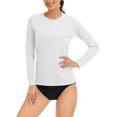 thumbnail image 1 of Hauts à Manches Longues pour Femmes Chemise de Protection Solaire Uv Upf 50+ T-shirt de Performance Extérieure, 1 of 5