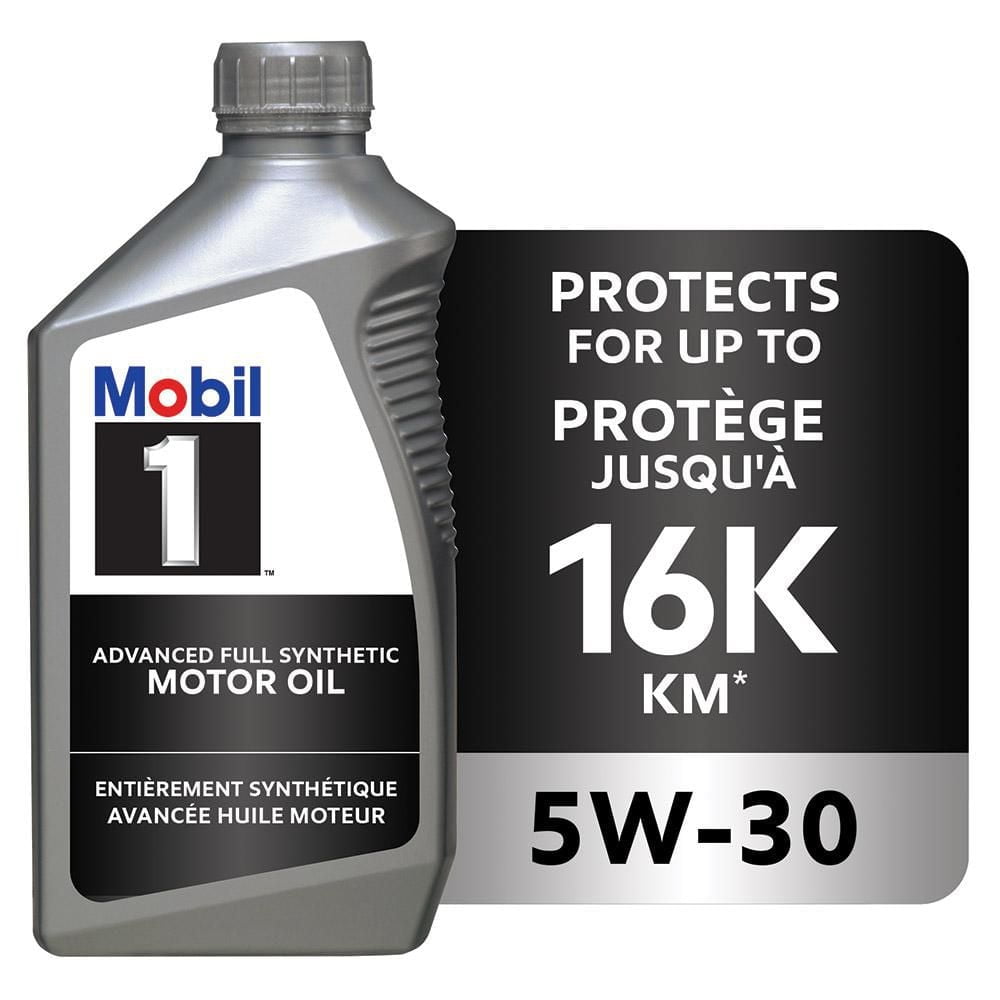 Mobil 1™ Full Synthetic Engine Oil 5W-30, 1 L - Walmart.ca