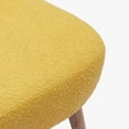 thumbnail image 3 of WestinTrends 25" Wide Upholstered Boucle Accent Chair, Mustard, 3 of 14