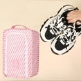 thumbnail image 3 of F Portable Travel Multifunctional Foldable Shoe Storage Bag Hand Carrying Shoe Organizer 1181X787X393In, 3 of 9
