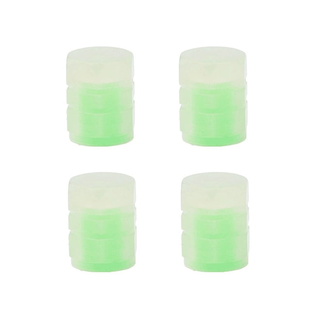 Tapa de válvula de neumático de neumático automotriz de plástico, tapas de motocicleta luminosas desmontables universales portátiles, Vehículos, repuestos y accesorios Mis Verde 4 piezas sweethay VI015984-02