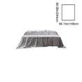 thumbnail image 2 of EazyTech Silk Satin Fitted Sheet 66x88 Inches Washable Bedding Set Soft Hotel Luxury Queen Size, 2 of 5
