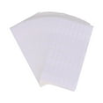 thumbnail image 1 of 50 Sheets 64 Grid Self Adhesive White Label Writable Sticky Name Label Blank Note Label Price Sticker (White), 1 of 7