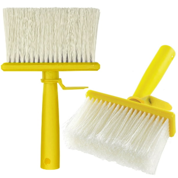 2 Masonry Brushes Smudge Emulsion Paint Water Brush Stain Cement Wall 5