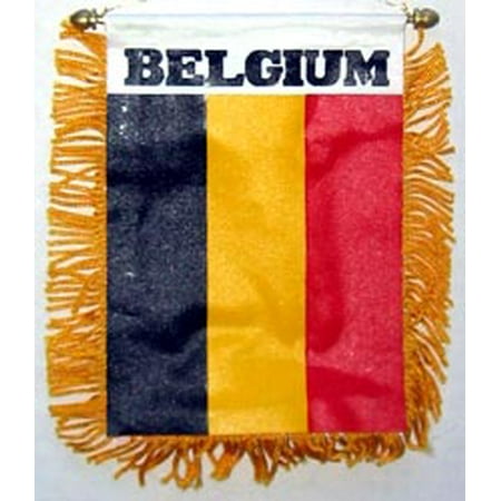 Belgium Window Hanging Flag