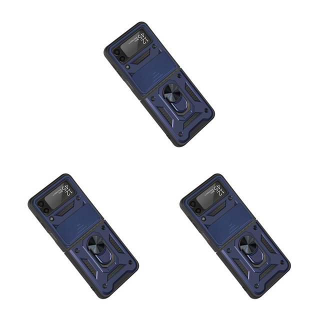 Seitruly Phone Case Bracket Case Foldable Mobile Protective Anti-fall Wear-resistant Cover Holder Sleeve Phone for Car Type1 NO1