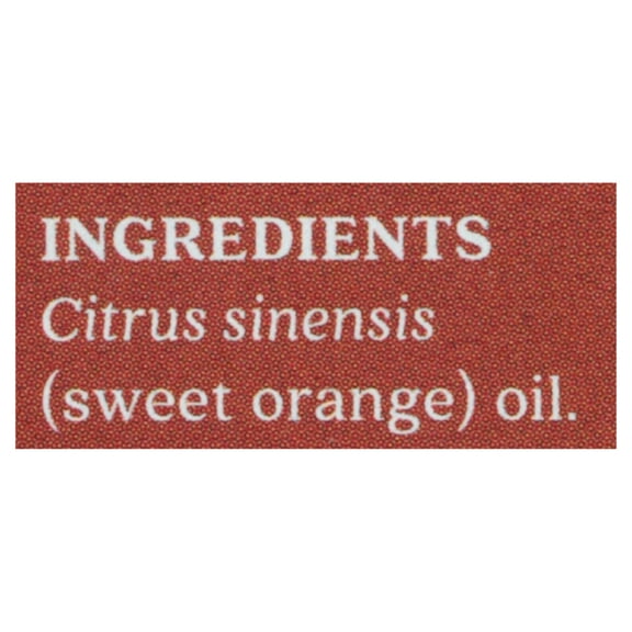 Sweet Orange Essential Oil Single - Aura Cacia