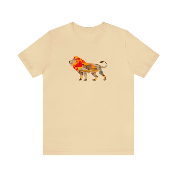 Lion Short Sleeve Relaxed Fit Graphic T-Shirt Ft. Different Cities