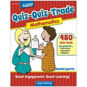 Kagan Publishing KA-BQQM Quiz-Quiz-Trade Mathematics - Grade 2-6
