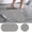 Dark Gray, variant on FFENYAN Bath Mat Non slip Mat Long Ellipse PVC Bath Mat Bubble Massage Foot Mat Suction Cup Floor Mat