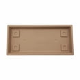 thumbnail image 1 of HC Companies Venetian 23.5 Inch Rectangular Planter Box Saucer, Sandstone, 1 of 10