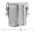 thumbnail image 2 of Cerfeuille d'épices à thé en acier inoxydable Infuseur Infuseur Infuseur Fine Mesh Thé Filtre d'assaisonnement Répreinage pour la sauce Soup Taste Spice, 2 of 7