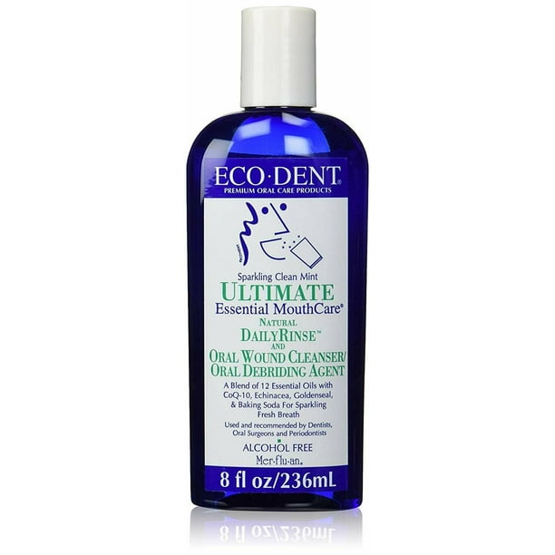 Eco Dent Daily Rinse Ultimate Essential Mouth Care, Sparkling Clean