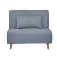 thumbnail image 2 of Sillón Sofá Cama Individual Relan Velne Diseño Plegable 1 Plaza Gris, 2 of 11