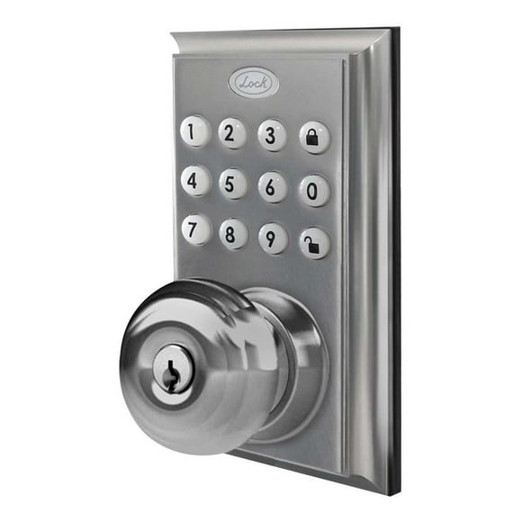 Cerradura digital botones Manija pomo Chapa Puerta Recamara Lock 11CD