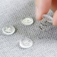 thumbnail image 5 of 100 Pieces Clear Heads Twist Pins Spiral Pins Sofa Cushion Fixed Torsion Pins Bedskirt Pins with Plastic Storage Box for Furniture Upholstery Bedskirts Slipcovers, 5 of 5