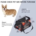 thumbnail image 2 of Ladybird Premium Pet Travel Bag - Durable 900D Oxford Cloth, Sherpa Base, & Nylon Webbing - 17x10x11.8 in - Ideal for Dogs & Cats - Includes Convenient Features, 2 of 7