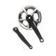 thumbnail image 4 of Juego de bielas para bicicleta de 36 dientes, ligero, ajustable, de hierro, resistente, para exteriores, fácil instalación, accesorios de 152 mm, 4 of 8