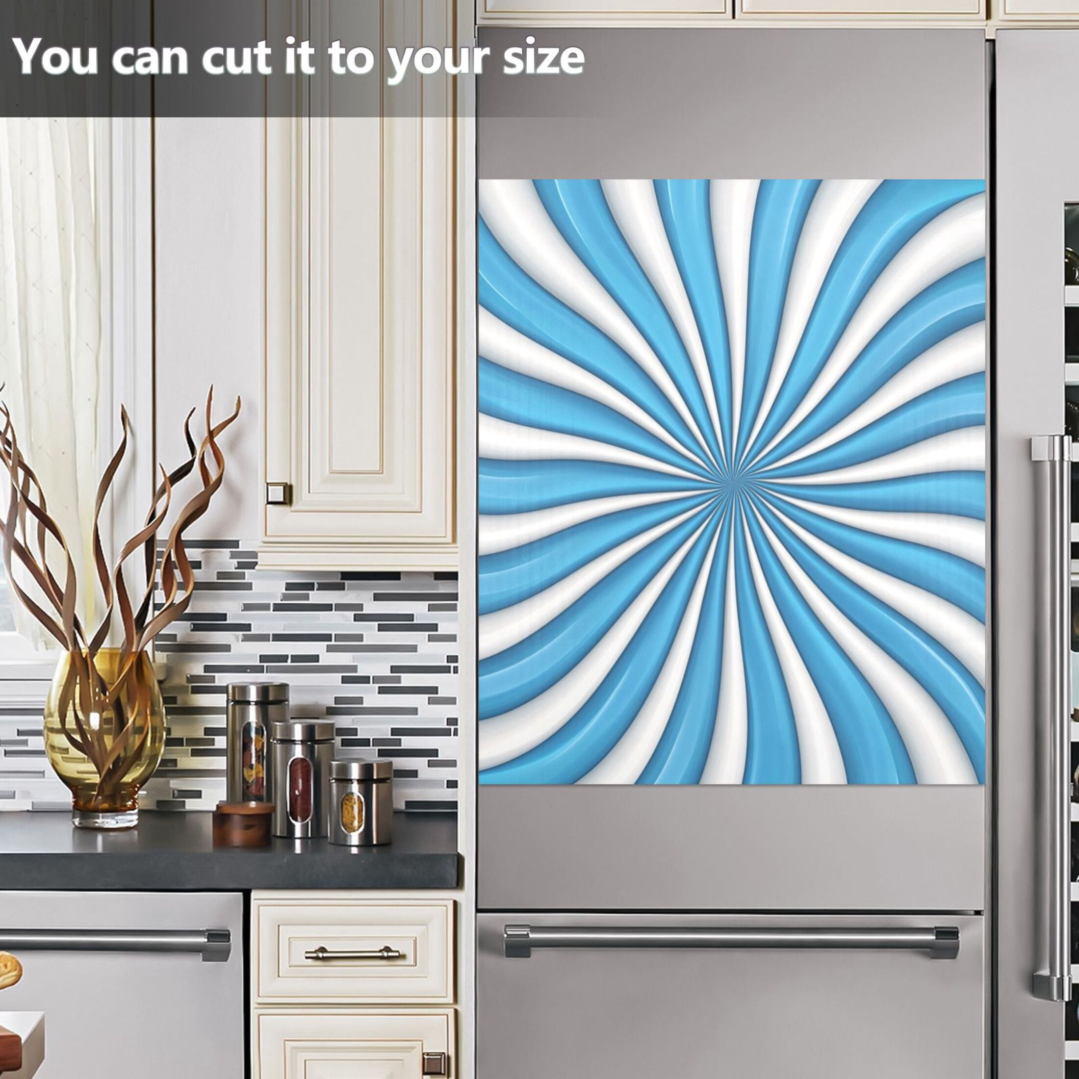 Dishwasher Magnetic Sticker 23x26 Inch Refrigerator Magnetic Sticker Washing Machine Magnetic Sticker Kitchen Panel Magnetic Sticker Home Decor Super Beautiful Pattern