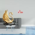 thumbnail image 2 of Colección de figuras de ciervo cisne de arte moderno, estatua decorativa de mesa, escultura animal para sala de estar, gabinete, cocina, comedor,, 2 of 8