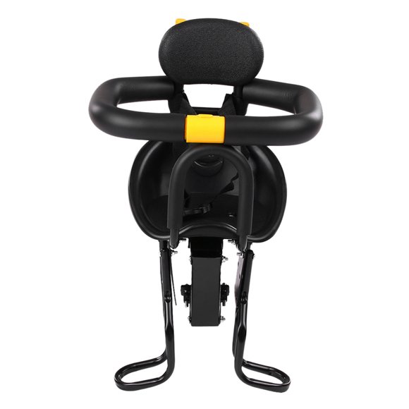 Lixada Siège Enfant Vélo – Selle Avant Sécurisée Avec Pédales, Dossier Et Ceinture, Pour VTT Et Ville, De 8 Mois à 7 Ans