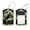multicolored 2, variant on 2 Pcs Cute Bamboo Panda Pattern Luggage Tag for Suitcases, Leather Baggage Tags Identifiers for Travel, Stainless Steel Loop Name ID Label for Women Bag Backpack