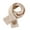 light khaki, variant on Cartoon Kids Scarf Soft Warm Long Muffler Autumn Winter Neck Warmer Cosy Comfortable Neckerchief for Boys and Girls
