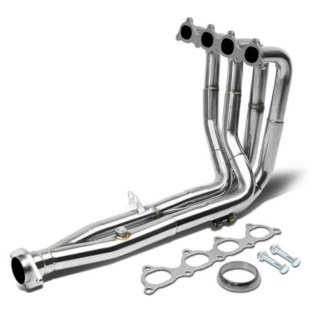For 1993 to 2001 Integra GSR / Civic / Del Sol B -Series Stainless Steel 4 -2 -1 Tri -Y Header Exhaust Manifold 94 95 96 97 98 99 (Best All Motor B Series Header)