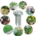 thumbnail image 3 of JIAHomeV Home Decor Garden Support Ring Garden Rattan Clip Metal Joint Bracket Outdoor Support Duty Vine Holder for Climbing Splicing Style for Easy Storage Suitable for Potted Gardening, 3 of 4