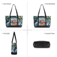thumbnail image 6 of FORMRS Canvas Laptop Tote Bag for Women with 15.6" Computer Compartments Shoulder Handbag, Red Goldfish, 6 of 7