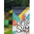 thumbnail image 2 of Printtoo White Hello Summer Outdoor Camping Flags For Campers Double SidedFlagOutdoor Decor Sign CampsiteFlag, 2 of 4