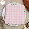 thumbnail image 4 of KAKOWELY 40 servilletas de cuadros para invitados: servilletas desechables festoneadas para baby shower, cócteles, bodas, picnics, baby showers, fiestas de despedida de soltera., 4 of 5