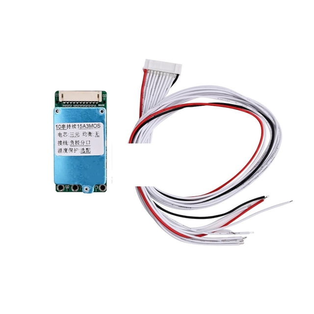 BMS 10S 36V 15A 18650 Lithium Battery Charge Protection Board Short Circuit Protection Common/Split Port For Ebike/Escooter ,Well Designed