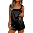 thumbnail image 2 of Gifts Dianli Womens Pajama Sets Two Piece Satin Pajama Set Ruffle Tank Top and Shorts Sleepwear Bridal Loungewear for Women Elegant Soft Nightwear Comfortable Lightweight Bridal Gift Summer Suit, 2 of 6