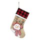 thumbnail image 1 of Gibobby Calcetín navideño Bolsa de regalo Adorno para árbol de Navidad Muñeco de nieve Colgante para árbol de Navidad (B), 1 of 4