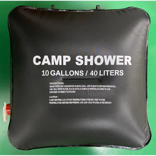 Bolsa de baño para equipo de campamento, bolsa de almacenamiento de agua para picnic, bolsa de baño para exteriores, bolsa de agua plegable para acampar al aire libre, bolsa de ducha