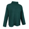 thumbnail image 1 of Suéter de punto grueso con cuello alto para mujer Mangas de murciélago de gran tamaño - Rosa, XL L Macarena  suéter de punto boho para mujer, 1 of 8