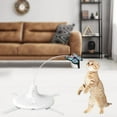 thumbnail image 6 of Rotating Butterfly Interactive Cat Toys for Indoor Cats, Automatic Teaser Stick Toys for Indoor Pets Playing - Rechargeable, 6 of 7