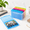 Clear & Colorful-4"x6", variant on Clear 4"x6" Plastic Photo Storage Organizer with 6 Inner Cases for Crafts and Supplies