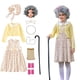 thumbnail image 1 of Penkiiy 100 días de escuela Niños 100 días de edad Mujer Ropa Niñas Abuelita Vestir a la abuela 100 años, 1 of 8