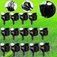 thumbnail image 2 of 14pcs Golf Club Bag Clips On Putter Clamp Holder Organizer Black Putting Clip, 2 of 5