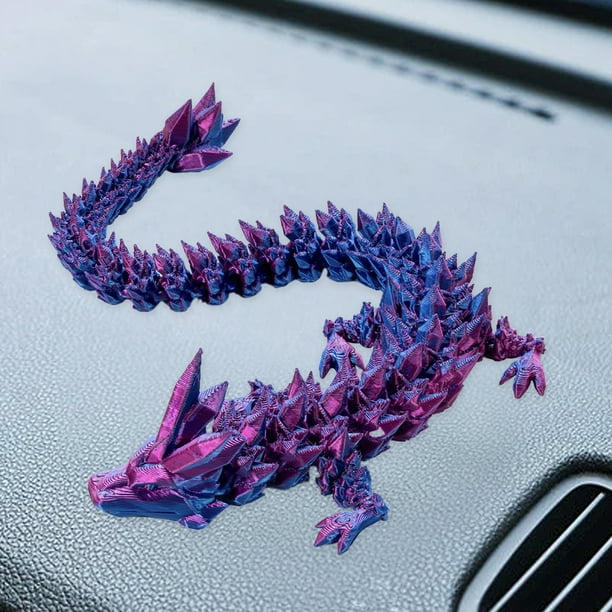 30/40/53 Cm Dragón impreso en 3D Dragón articulado Regalo novedoso Juguete de escritorio con impresión 3D Likrtyny Para estrenar