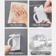 thumbnail image 4 of Bewildely Soporte de barra de cortina ajustable autoadhesivo para dormitorio, 2 piezas, rotación de 360 ​​grados, soportes para barra de cortina, Juegos de accesorios de baño Blanco Bewildely HA069876-01, 4 of 6