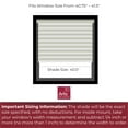 thumbnail image 2 of Arlo Blinds Cordless Light Filtering Cellular Shade, Cream, 40.5"W x 72"H, 2 of 6