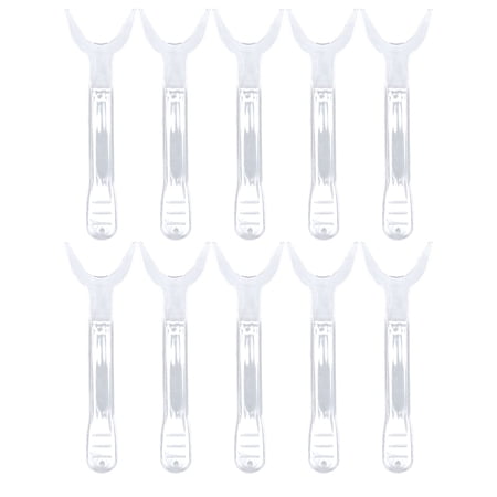 Lot De 10 Rétracteurs Dentaires En Latex - Forme O Pour écarteur De Joues - Blanchiment Des Dents