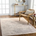 thumbnail image 4 of Surya Subtle 94x120" Modern Polyester Rug in Gray and Taupe Finish, 4 of 5