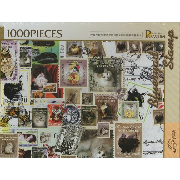 Blueryad Stamp 1000 Piece Puzzle